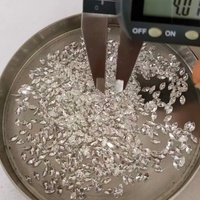 Güzel Laboratuvarda Yetiştirilmiş Markiz Kesim Mele Elmaslar 1.5x3mm-3x6mm DEF/VS Berraklık D Renk Sentetik Gevşek Taşlar HUACAN Markası Takı İçin