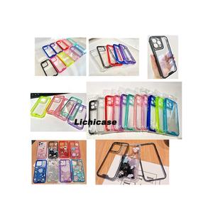 Lichicase Designer Case Protector frontal Glitter Power Mobile Housing 3 en 1 Funda Para Tecno 360 Linings 3in1 360 Phone Case - Product Image 4