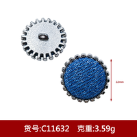Bouton de blazer en laiton doré gaufré, bouton-pression uni à coudre pour costume ou manteau pour homme, boutons de manteau en métal doré pour la couture