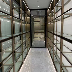 رف نبيذ حديث من الفولاذ المقاوم للصدأ مع شعار مخصص رف زجاجات تجاري مع شاشة أنيقة - Product Image 6