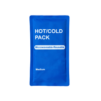 Pack de glace en gel réutilisable Baolun 23*13cm sac de glace en gros bleu soulager la douleur COMPRESSE CHAUDE ET FROIDE