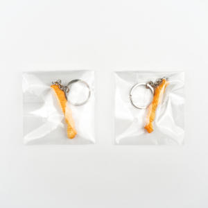 Özel yaratıcı simülasyon gıda anahtarlık PVC Burger Fries <span class=keywords><strong>Pizza</strong></span> Hot Dog oyuncak anahtarlık hediye için - Product Image 5