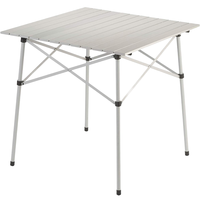 WOQI petit dessus de nouilles plates en aluminium de haute qualité peut enrouler une table pliante durable pour la maison le camping et le pique-nique