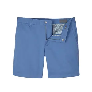 新款时尚氨纶蓝人半衰期短裤子棉