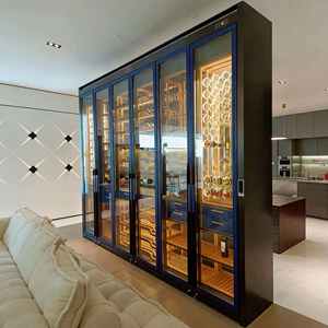 Vitrine Réfrigérée de Luxe Personnalisable pour Vins et Boissons - Cave à Vin Moderne pour Expositions en Magasin - Product Image 6