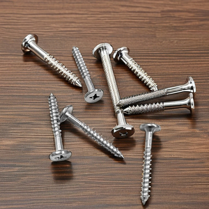 Outdoor Stainless Steel 302 <strong>Wood</strong> <strong>Screws</strong> 5.0 X 40mm Various Thread Sizes Plastic Brass Materials Various Head Styles DIN Standard - Product Image 4