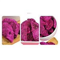 Vriesgedroogde Dragon Fruit Yunnan Groothandel Fabrikant Handige Snack Vriesgedroogde Fruitplakjes Van Wanrui Food