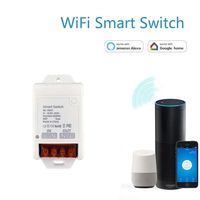 Disjoncteur intelligent Tuya Wifi 30A avec contrôle à distance par application, programmation de l'horloge et relais intelligent pour la maison et l'usine