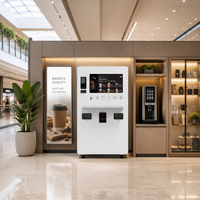 Distributeur automatique de café intelligent MR2, système entièrement automatique multilingue, SDK API personnalisé pour projet de distributeur mondial