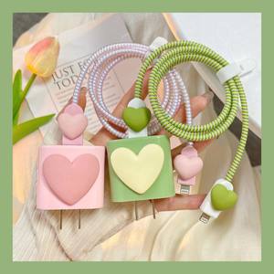 Para Apple 14 cargador <span class=keywords><strong>funda</strong></span> protectora adecuada para <span class=keywords><strong>iPhone</strong></span> 12/13 cargador 20W carga rápida <span class=keywords><strong>funda</strong></span> suave envuelto con cuerda en stock - Product Image 3