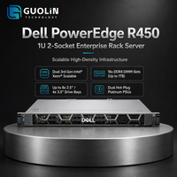 Server Rak Dell PowerEdge R450 1U Dual-Socket Intel Xeon 24/7 High Availability Enterprise Cloud Host Server