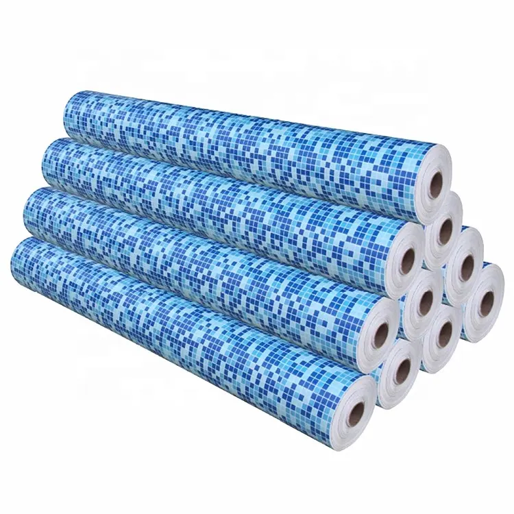 Vinyl Pool Liners Plastic Material l Waterproof Mosaic PVC Swimming Pool Liner