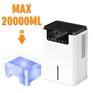 Oem xách tay mini Máy hút ẩm với LED hiển thị siêu im lặng thông minh cho Nhà Phòng Ngủ tầng hầm RV xe mini ẩm absorber - Product Image 2