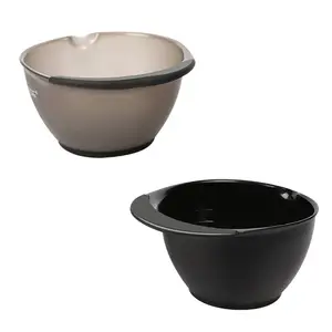 Chemical Proof PP Material Plastic Hair Color Mixing Bowl DEEP Tint Bowl With Measuring Lines HB09