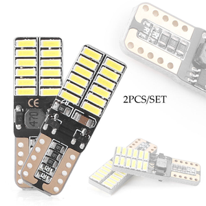 Haute luminosité voiture Led T10 Canbus W5w 4014 24smd Led Auto T10 Led ampoules feux de stationnement intérieur Auto système d'éclairage - Product Image 2