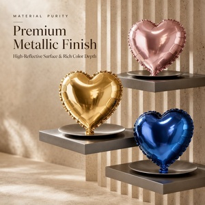 Palloncini a Forma di Cuore in Foil da 10-18 Pollici per <span class=keywords><strong>San</strong></span> Valentino, Matrimoni, Compleanni, Feste, Palloncini Mylar per la Festa di <span class=keywords><strong>San</strong></span> Valentino - Product Image 5