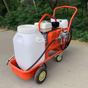 Máquina de Asfalto en Aerosol con Motor de Alta Potencia Color Naranja para Uso en Construcción - Product Image 3