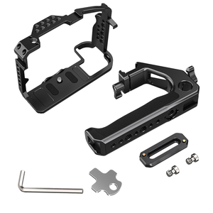 Kit de cage pour appareil photo portable en alliage d'aluminium avec poignée supérieure pour <span class=keywords><strong>Canon</strong></span> <span class=keywords><strong>EOS</strong></span> R5 <span class=keywords><strong>R5C</strong></span> R6 R6 Mark II - Product Image 3