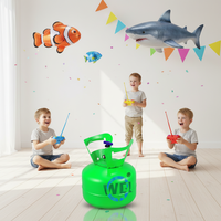 Kit de ballons WIN-Q 7L en acier Helio avec pression de 400 Psi pour 20 ballons en latex