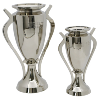 Trophées et médailles de haute qualité, sur mesure, en métal argenté, avec logo en 3D, pour le football, le soccer, le basketball, souvenirs