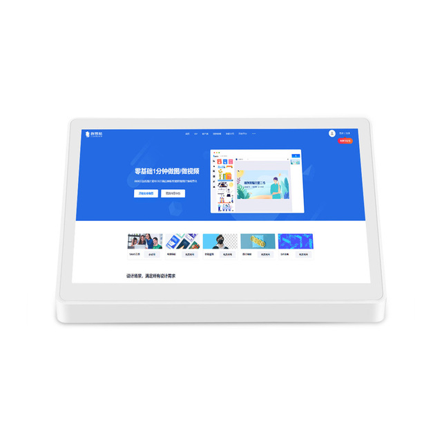 OEM 10.1 Inch Android Desktop Tablet 2+16G Touch Screen Home Advertising Restaurant Ordering RJ45 Optional Poe NFC for Bar Use