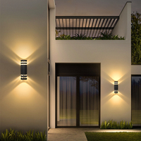 Lampes murales LED étanches IP65 pour extérieur, source de lumière chaude E27, pour escaliers et allées