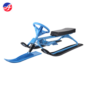 Enfants dirigeant des traîneaux Snow <span class=keywords><strong>Bob</strong></span> pour Snowscoot métal et plastique avec frein - Product Image 5