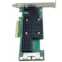 Tarjeta Controladora RAID Broadcom MegaRAID 9660 16i, 4GB de Caché, 24G Tri-Modo, PCIe Gen 4 X8, SFF-8654, Adaptador Interno para Servidor
