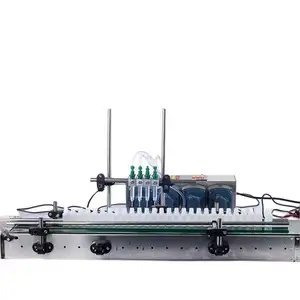 Machine de remplissage de liquide électrique automatique à quatre têtes, ensemble de pompe péristaltique pour parfum, huile essentielle, moteur pour boissons