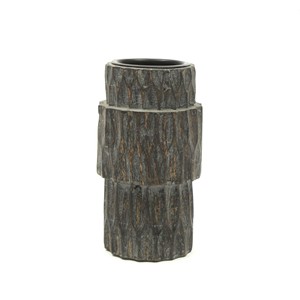 Porte-bougie en bois 4x8 pouces, élégant centre de table pour la décoration intérieure - Product Image 2