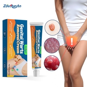 ZouRunAn Skin Herbal Extract <strong>Genital</strong> <strong>Warts</strong> Removal Ointment <strong>Genital</strong> <strong>Wart</strong> Relief Cream 6 Months Shelf Life - Product Image 1