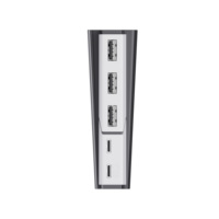 Hub USB USB2.0 Splitter Expander Extension Adaptateur haute vitesse 1 à 5 multi-ports pour PlayStation 5 PS5 Plug and Play