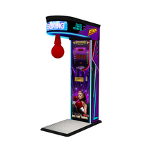 Machine de boxe électronique à monnayeur pour parc d'attractions, meilleur prix à vendre