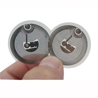 Cartes de contrôle d'accès autocollantes RFID adhésives ISO 14443A imprimables personnalisées Étiquettes de bibliothèque NFC pour utilisation hôtelière pour puces 2-10cm
