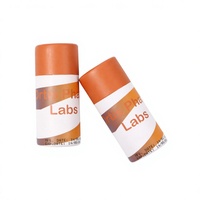 Tube en carton kraft écologique personnalisé pour baume à lèvres ou déodorant