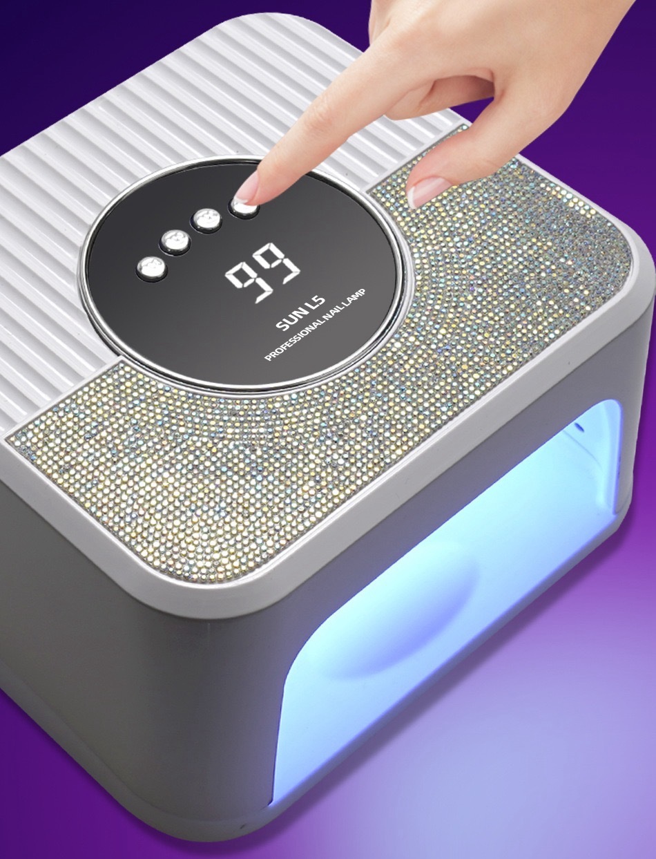 Professional Portable Home Plastic 268W 45 Beads Manicure UV Led Nail Lamp 4 Timers UV Light Dryer Custom Logo Wholesale