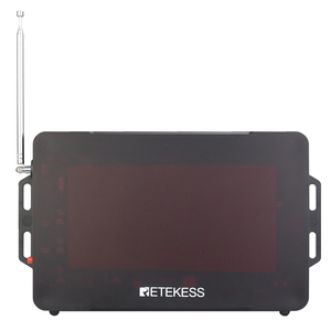 Altavoz de 2W con Seis Idiomas (Inglés/Ruso/Francés/Alemán/Español/Italiano), Pantalla LED, Receptor Retekess TD136 - Product Image 2