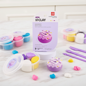 Argile à <span class=keywords><strong>modeler</strong></span> super légère, sûre, non toxique et non <span class=keywords><strong>collante</strong></span> pour les projets créatifs DIY et les jouets éducatifs - Product Image 1