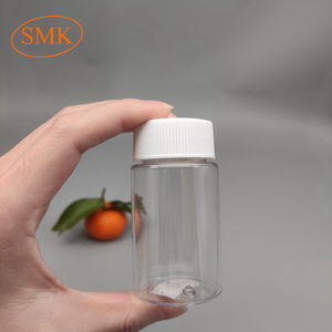 Botellas <span class=keywords><strong>de</strong></span> PET Transparentes <span class=keywords><strong>de</strong></span> Boca Ancha <span class=keywords><strong>de</strong></span> 60 ml para Cápsulas Farmacéuticas con Tapa <span class=keywords><strong>de</strong></span> Rosca para Champú y Uso Cosmético, Impresión Serigráfica - Product Image 4