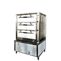 Gabinete de Cocción al Vapor de Tres Puertas para Salón de Banquetes, Restaurante de Té, Comedor de Ocio