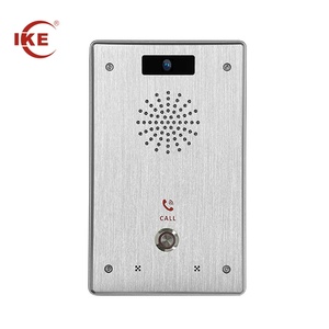 プロ仕様工場用SIPビデオ・オーディオインターホンシステムVOIP IPBX <span class=keywords><strong>SOS</strong></span>緊急電話エレベーター放送シングルボタン発信者番号通知 - Product Image 1