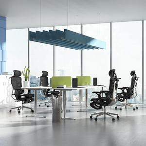 เก้าอี้สำนักงานผู้บริหาร เก้าอี้ตามหลักสรีรศาสตร์ เฟอร์นิเจอร์สำนักงาน เก้าอี้ผู้จัดการสุดหรู เก้าอี้ตาข่าย เก้าอี้ผ้า เก้าอี้คอมพิวเตอร์ เก้าอี้ปรับระดับได้ - Product Image 2