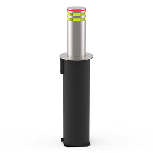 Высокопроизводительный гидравлический столбик безопасности из нержавеющей стали со светодиодной подсветкой, класс отражательности Diamond Grade, защита IP67 для регулирования дорожного движения - Product Image 3