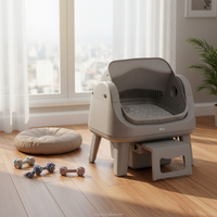 Autoscooper 12 Lite Bac à litière pour chat intelligent à ouverture supérieure, modes automatique et manuel, grande capacité, écologique, facile à nettoyer, contrôle des odeurs