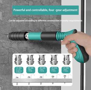 Petite cloueuse à béton miniature, plaque métallique, tir fixe, mini cloueuse sans fil - Product Image 6