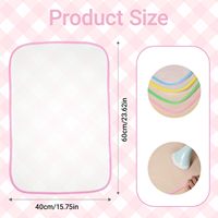 Housse de planche à repasser en tissu résistant à la chaleur de haute qualité 40x60cm pour protéger le tapis chauffant