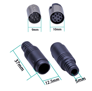<span class=keywords><strong>Connecteur</strong></span> Mini <span class=keywords><strong>Din</strong></span> <span class=keywords><strong>5</strong></span> <span class=keywords><strong>broches</strong></span>, assemblage mâle-<span class=keywords><strong>femelle</strong></span> MD8 à 8 <span class=keywords><strong>broches</strong></span>, petit <span class=keywords><strong>connecteur</strong></span> PLC8 Core - Product Image 2
