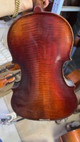 Good Quality 16inch Handmade Viola Sweet Sound Musical Instrument Wholesale Price with Bridge Strings Support OEM