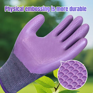Guanti da Lavoro XINGYU Rivestiti in Lattice con Goffratura, Opzione Resistente all'Acqua, Guanti da Lavoro Automobilistici Rivestiti in Lattice con Goffratura - Product Image 6