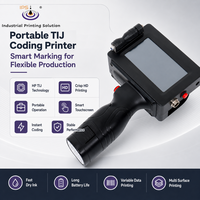 Impresora de Inyección de Tinta Térmica Portátil IPS-HH1200 PLUS con Altura de Impresión de Media Pulgada para Cartón, Plástico y Metal